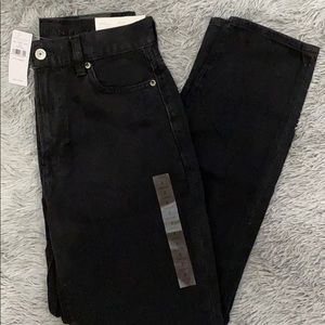 NEW American Eagle black mom jeans !
